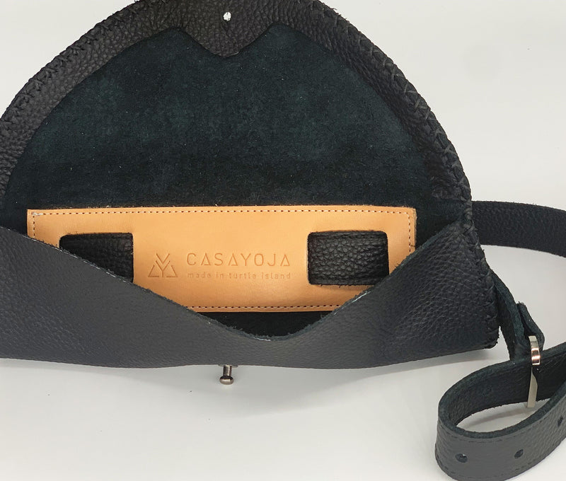 MOON BELT BAG - OBSIDIAN